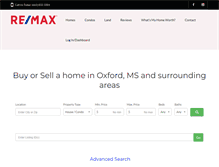 Tablet Screenshot of homesofoxford.com